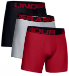 Meeste Bokserid Under Armour Tech 6in 3 Pack - Mitmev&auml;rviline