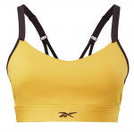 Topp Reebok Lux Strappy Bra W - Kollane