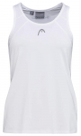 Naiste tennisetopp Head Club 22 Tank Top W - Valge