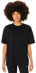 Naiste T-s&auml;rk Asics Logo T-Shirt - Must