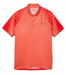 Meeste tennisepolo Lacoste Tennis x Novak Djokovic Tricolour Polo Shirt - Oranž