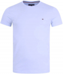 Meeste T-s&auml;rk Tommy Hilfiger Stretch Slim Fit - Sinine