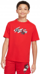 Poiste T-s&auml;rk Nike Kids Multi Dri-Fit Top - Punane