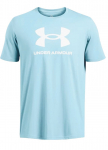 Meeste T-s&auml;rk Under Armour Logo Short Sleeve - Sinine