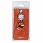 V&otilde;tmehoidja Roland Garros Rubber Tennis Ball Key Ring - Pruun