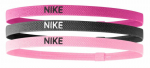 Peapael Nike Elastic Hairbands 3PK - Mitmev&auml;rviline