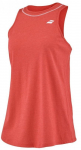 Naiste tennisetopp Babolat Exercise Cotton Tank Women - Punane