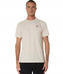 Meeste T-s&auml;rk Asics Court Graphic Short Sleeve - Beež