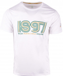 Meeste T-s&auml;rk Monte-Carlo Country Club Tech Rolex 1897 Printed T-Shirt - Valge