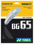 Sulgpalli keeled Yonex BG 65 (10 m) - black