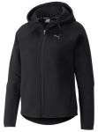 Naiste tennisejakk Puma Evostripe Full Zip Hoodie - Must