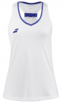 Naiste tennisetopp Babolat Play Tank Top Woman - Valge