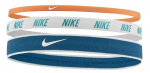 Peapael Nike Mixed Width Headbands 3P - Mitmev&auml;rviline