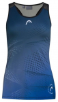 Naiste tennisetopp Head Play Tech Tank Top W - Sinine