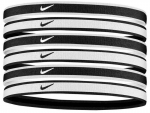 Peapael Nike Tipped Swoosh Sport Headbands 6PK 2.0 - Valge