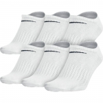 Tennisesokid Nike Everyday Cotton Lightweight No Show 6P - Valge