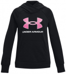 T&uuml;drukute džemper Under Armour Girls' UA Rival Fleece Big Logo Hoodie - Must
