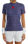 Naiste T-s&auml;rk Hydrogen Tennis Balls All Over Tech T-Shirt - Sinine