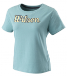 Naiste T-s&auml;rk Wilson Script Eco Cotton Tee W - T&uuml;rkiissinine