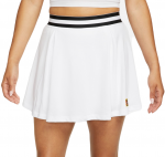 Naiste tenniseseelik Nike Court Dri-Fit Heritage Tennis Skirt - Valge