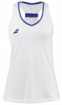 T&uuml;drukute T-s&auml;rk Babolat Play Tank Top Girl - Valge