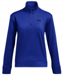 Naiste tennisejakk Under Armour Women's Armour Fleece QZ - Sinine