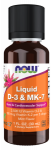Now Foods Liquid D-3 & MK-7 30 ml