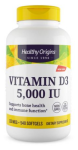 Healthy Origins Vitamin D3 5000 iu 540 softgels
