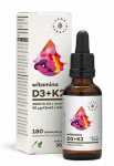 Aura Herbals Vitamin D3 2000 iu + K2 MK-7 90 &micro;g 30 ml