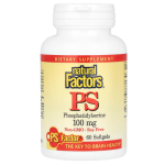 Natural Factors PS Phosphatidylserine 100 mg 60 softgels