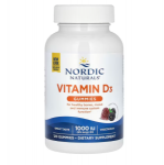 Nordic Naturals Vitamin D3 Gummies 1000 iu 120 gummies