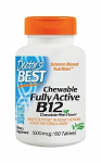Doctor's Best Chewable Fully Active B12 1000 mcg 60 tab