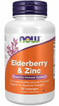 Now Foods Elderberry & Zinc 30 lozenges