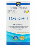 Nordic Naturals Omega-3 Lemon 690 mg 180 softgels