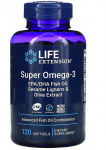 Life Extension Super Omega-3 EPA/DHA Fish Oil 120 softgels