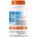 Doctor's Best High Absorption Magnesium 100% Chelated 100 mg 120 vtab