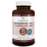 Medverita Berberine 250 mg + Ceylon Cinnamon 100 mg 120 caps