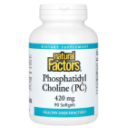 Natural Factors Phosphatidyl Choline 420 mg 90 softgels
