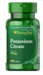 Puritan's Pride Potassium Citrate 99 mg 100 tab