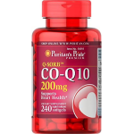 Puritan's Pride Coenzyme Q-10 200 mg 240 softgels