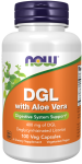 Now Foods DGL with Aloe Vera 100 vcaps
