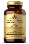 Solgar Bilberry Gingko Eyebright Complex Plus Lutein 60 vcaps