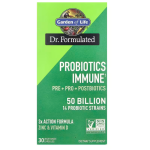 Garden of Life Probiotics Immune 50 Billion 30 vcaps