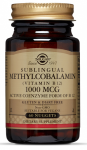 Solgar Sublingual Methylcobalamin Vitamin B12 1000 mcg 60 nuggets