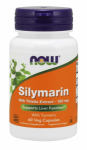 Now Foods Milk Thistle Extract with Turmeric 60 vcaps