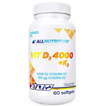 AllNutrition Vitamin D3 4000 + K2 60 softgels