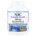 Natural Factors NAC 600 mg 180 vcaps