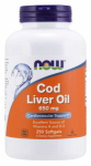 Now Foods Cod Liver Oil 650 mg 250 softgels