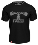 FA Nutrition T-Shirt Double Neck Black