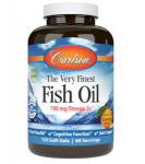 Carlson Labs The Very Finest Fish Oil 700 mg 120 softgels